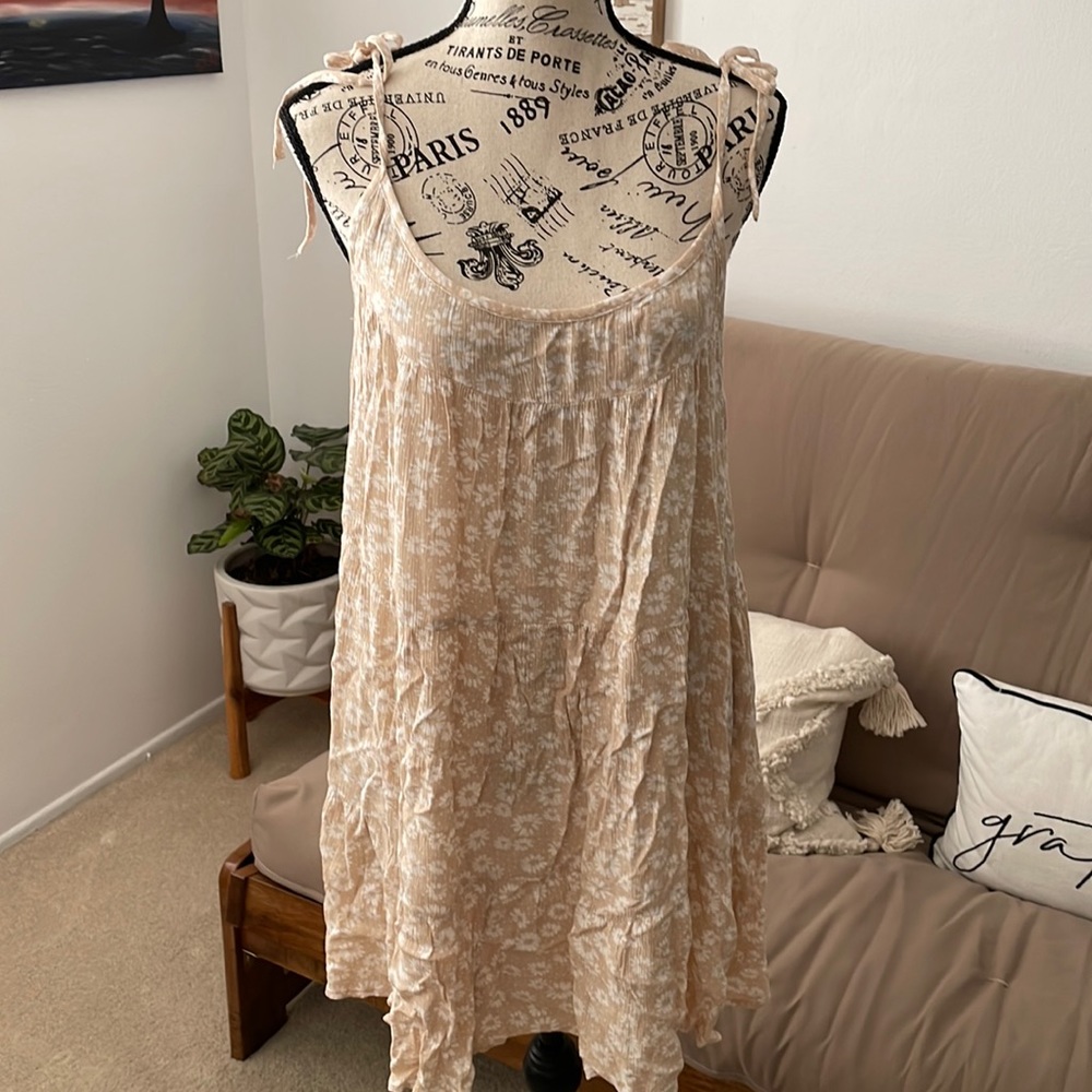 Daisy printed dress